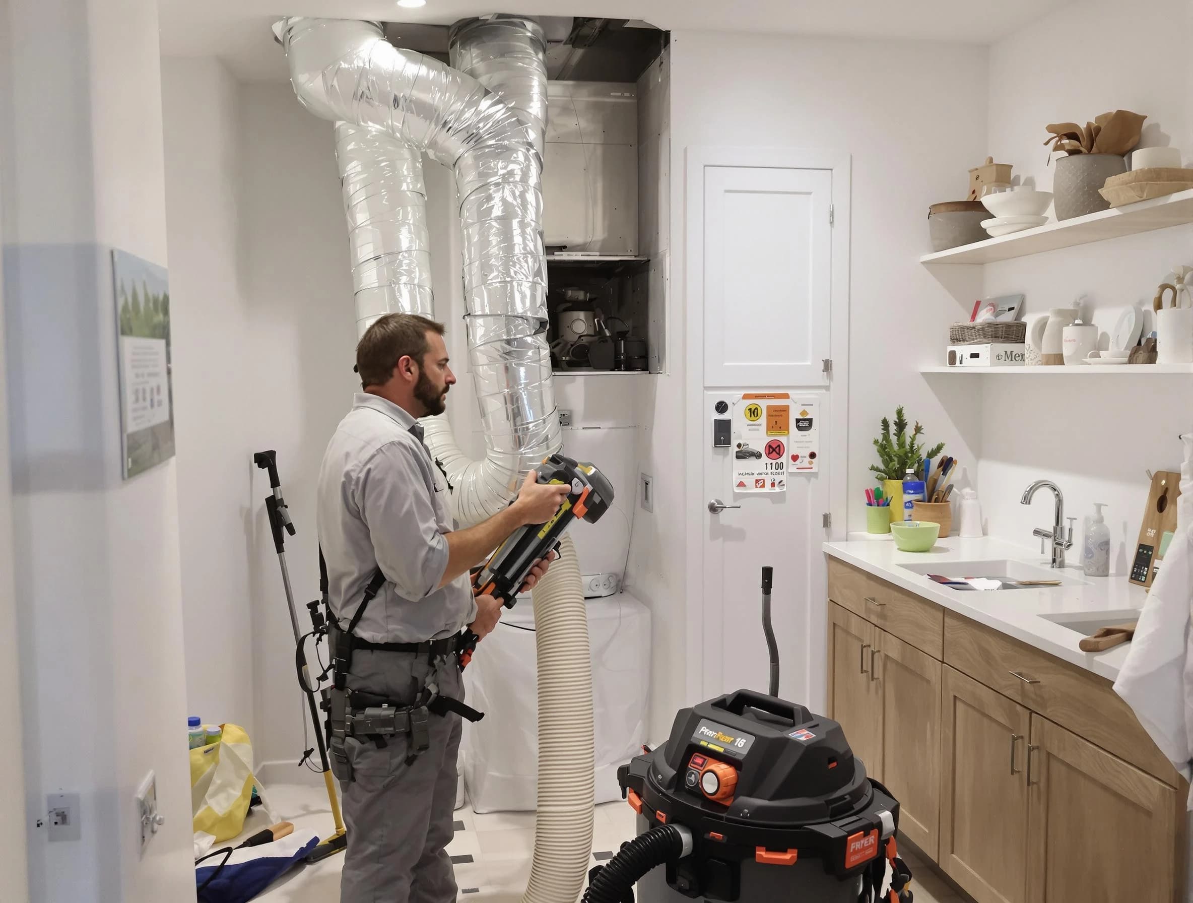 Clogged Dryer Vent Cleaning in Orange